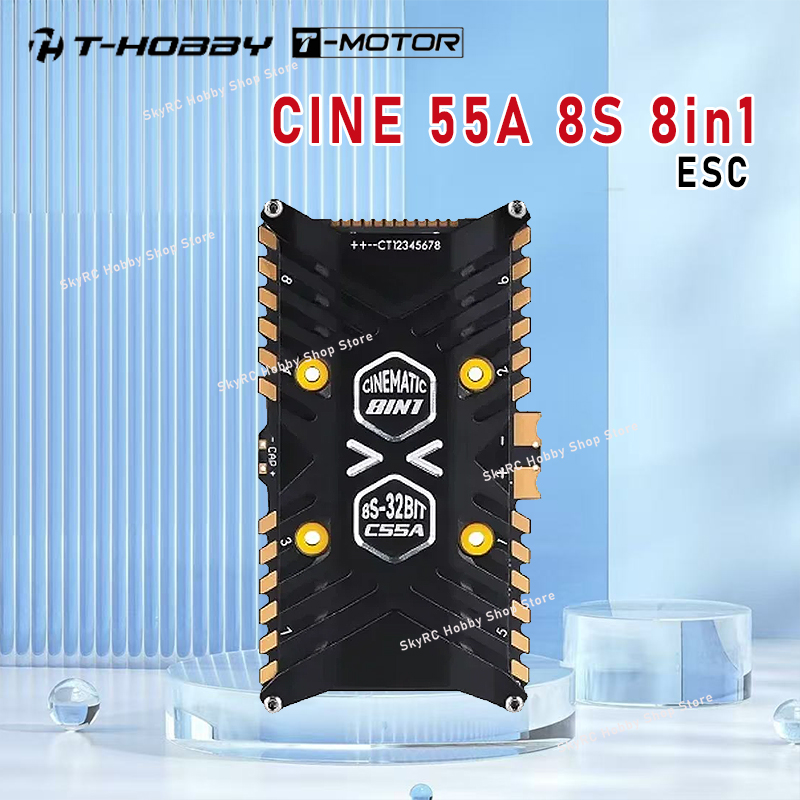 T-MOTOR T-HOBBY C55A 8 em 1 ES - T-Motor F7 Pro Flight Controller avaliação e preço